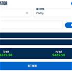 hockey bet odds calculator